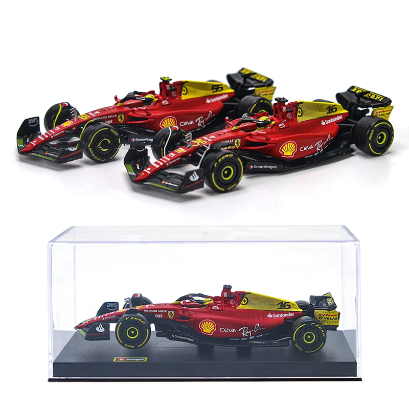 Miniatura F1 Ferrari F1-75 Edição Comemorativa GP Monza