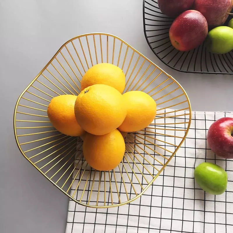 Fruteira de Mesa Cesta de Fruta e Decoração de Mesa