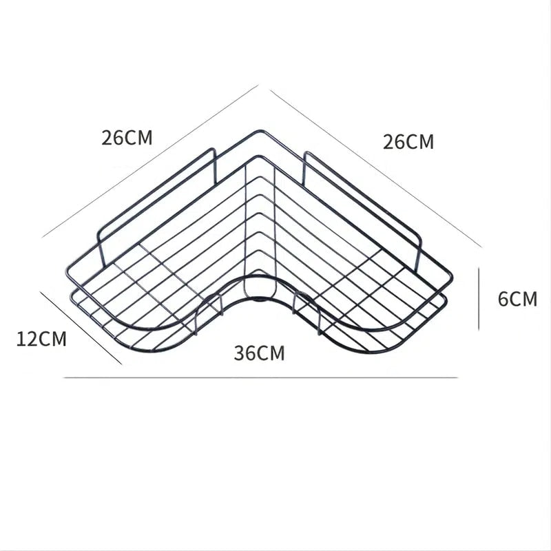 Prateleira de Canto para Banheiro