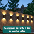 Kit Luminárias LED Recarregáveis com Luz Solar