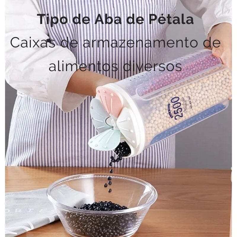 Pote de Armazenamento Alimentar Versátil