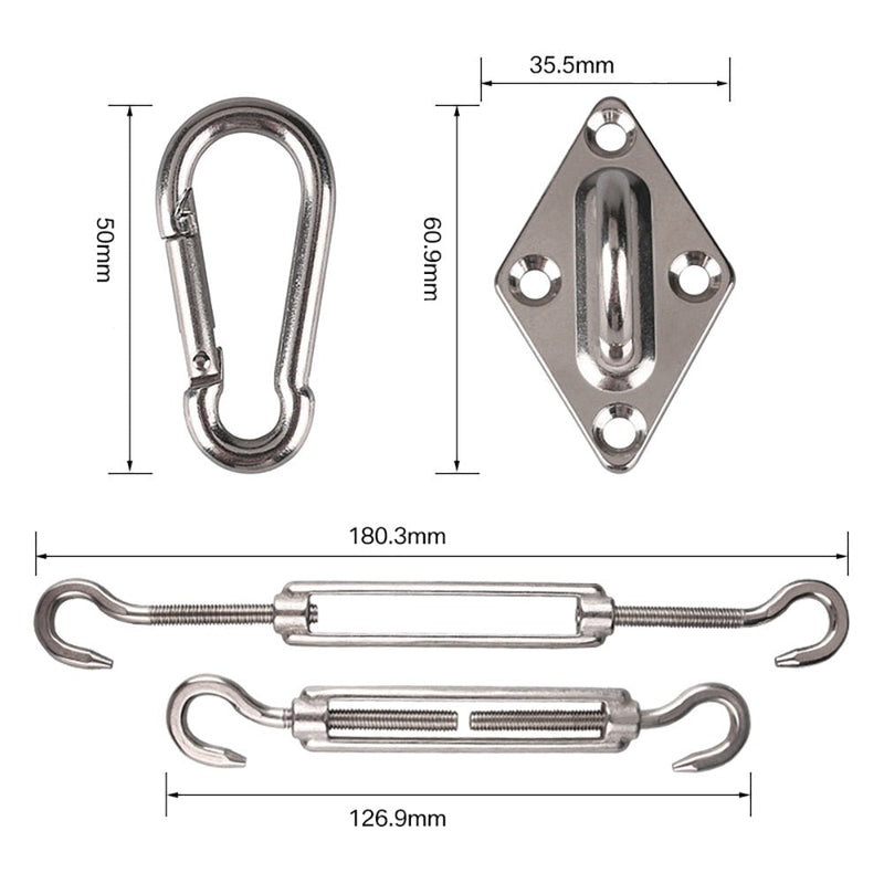 Kit de Instalação Profissional para Toldos